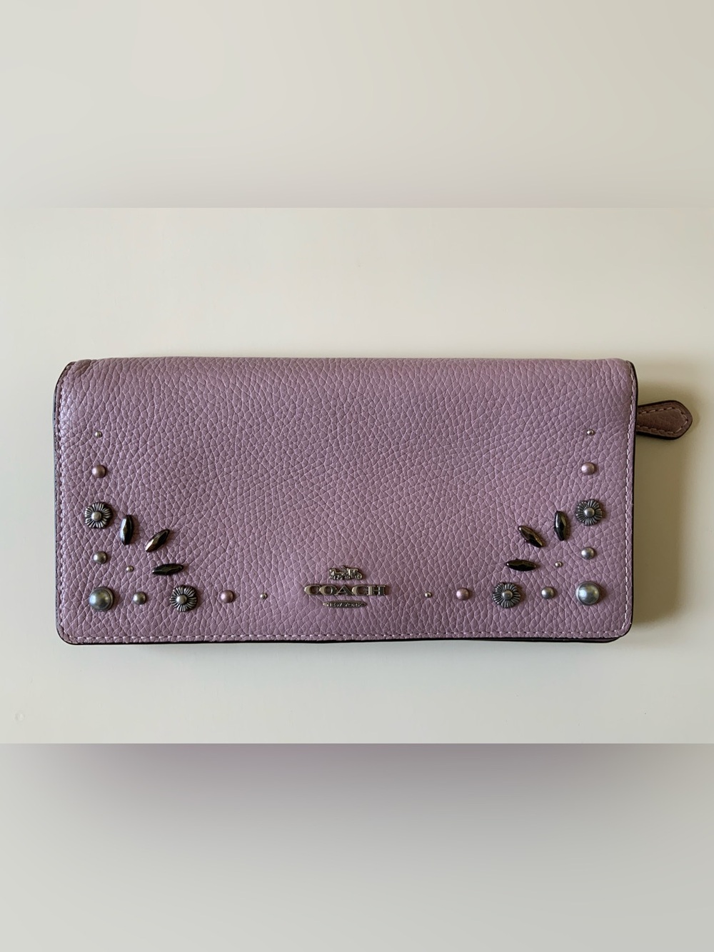Coach Pink Wallet Wristlet